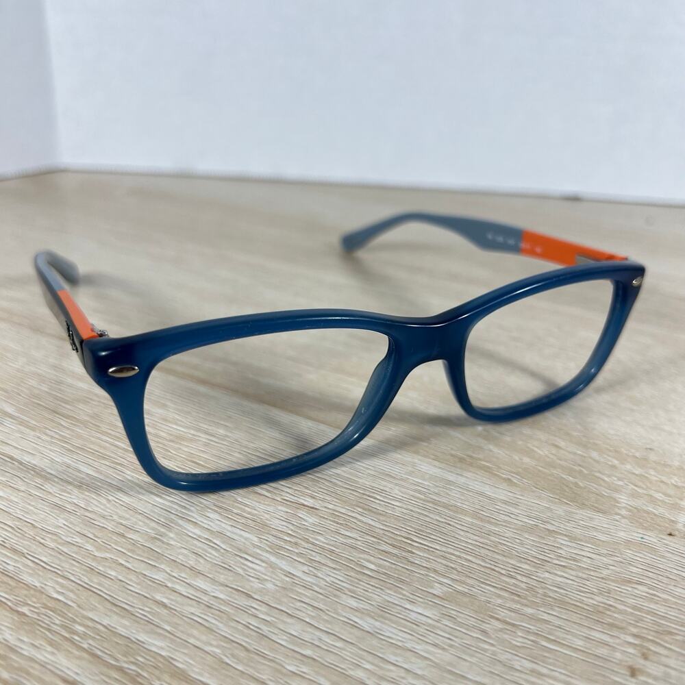 Ray-Ban RB5228 5547 Eyeglasses DAMAGED Blue Frames Only 53-17-140